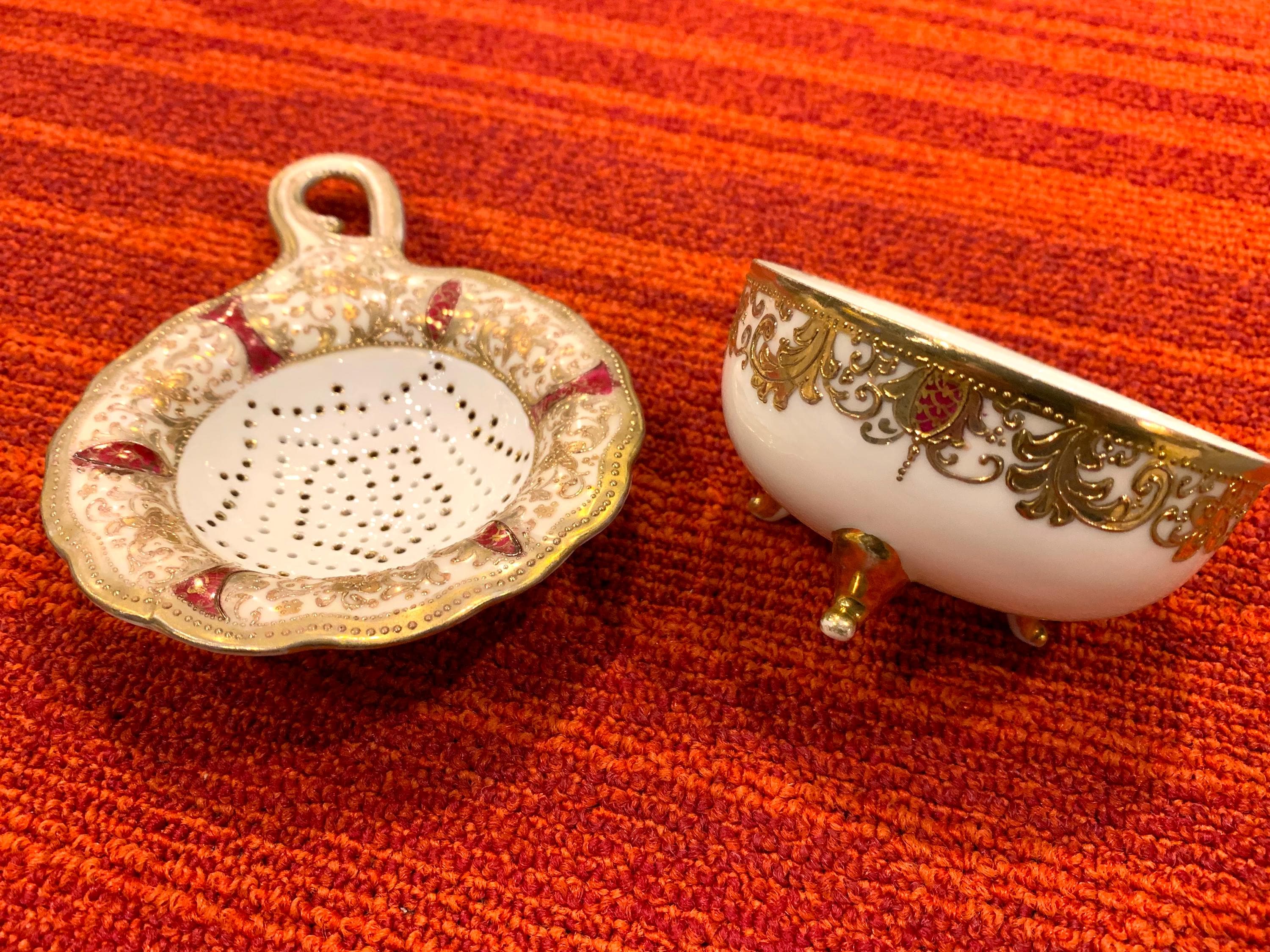 Porcelain Tea Strainer - Etsy