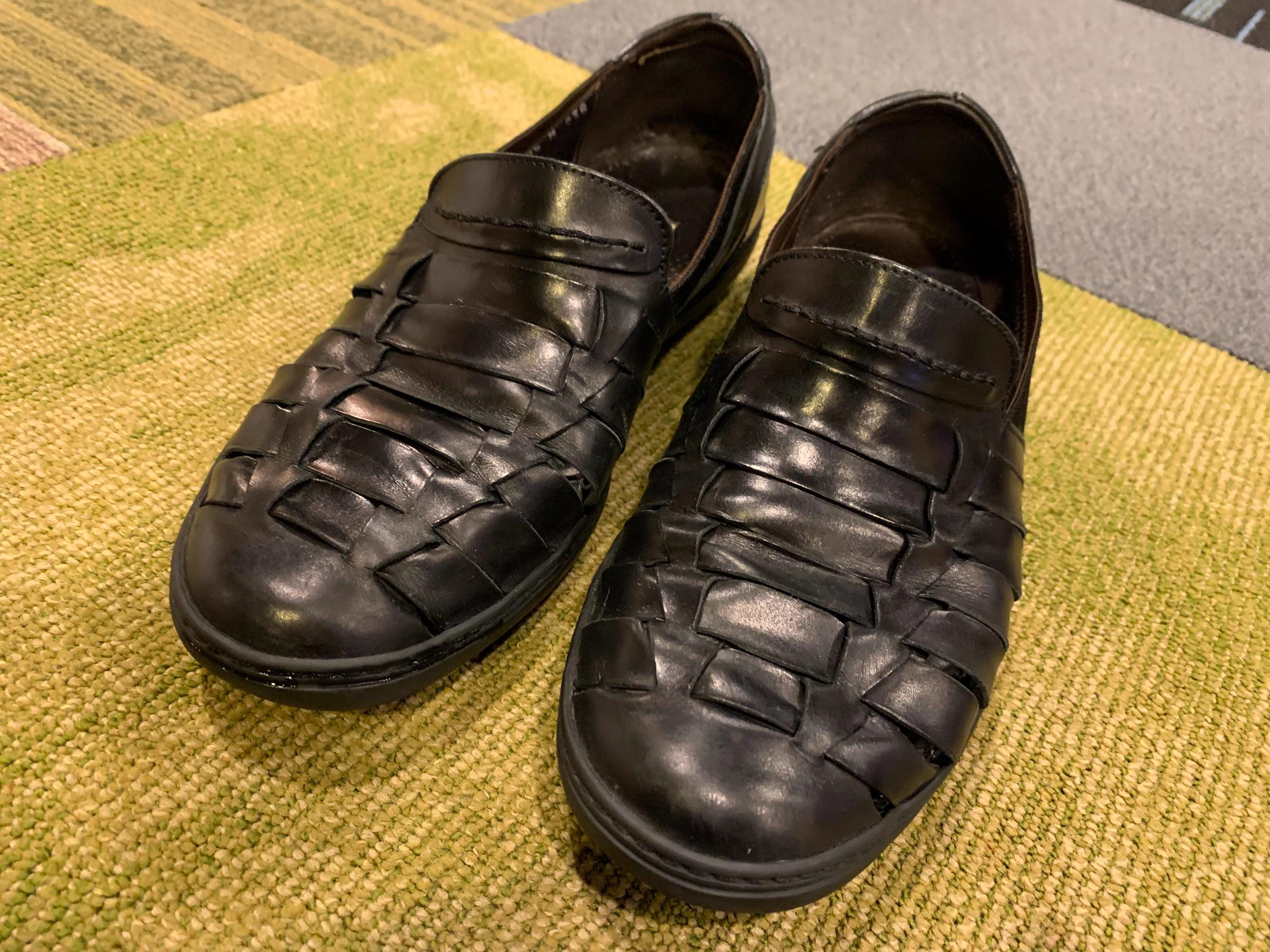 Mens Italian Hand Made Leather Driving shoes sz 12 Luxury Italian Drivers Shoes | Men main image 4