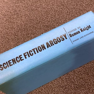 Vintage A Science Fiction Argosy 1972 Damon Knight Hardcover Book
