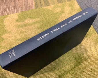 Libro de tapa dura Vintage The Primer on Soft Tissue Injuries 1976 con ilustraciones médicas Rein