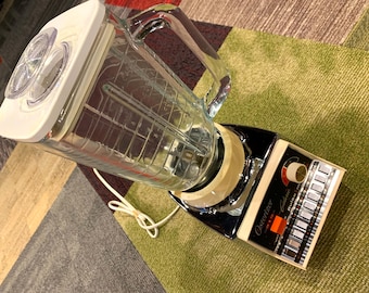RETRO 70'S OSTERIZER Pulse Matic 10 Cycle Blend Mixer