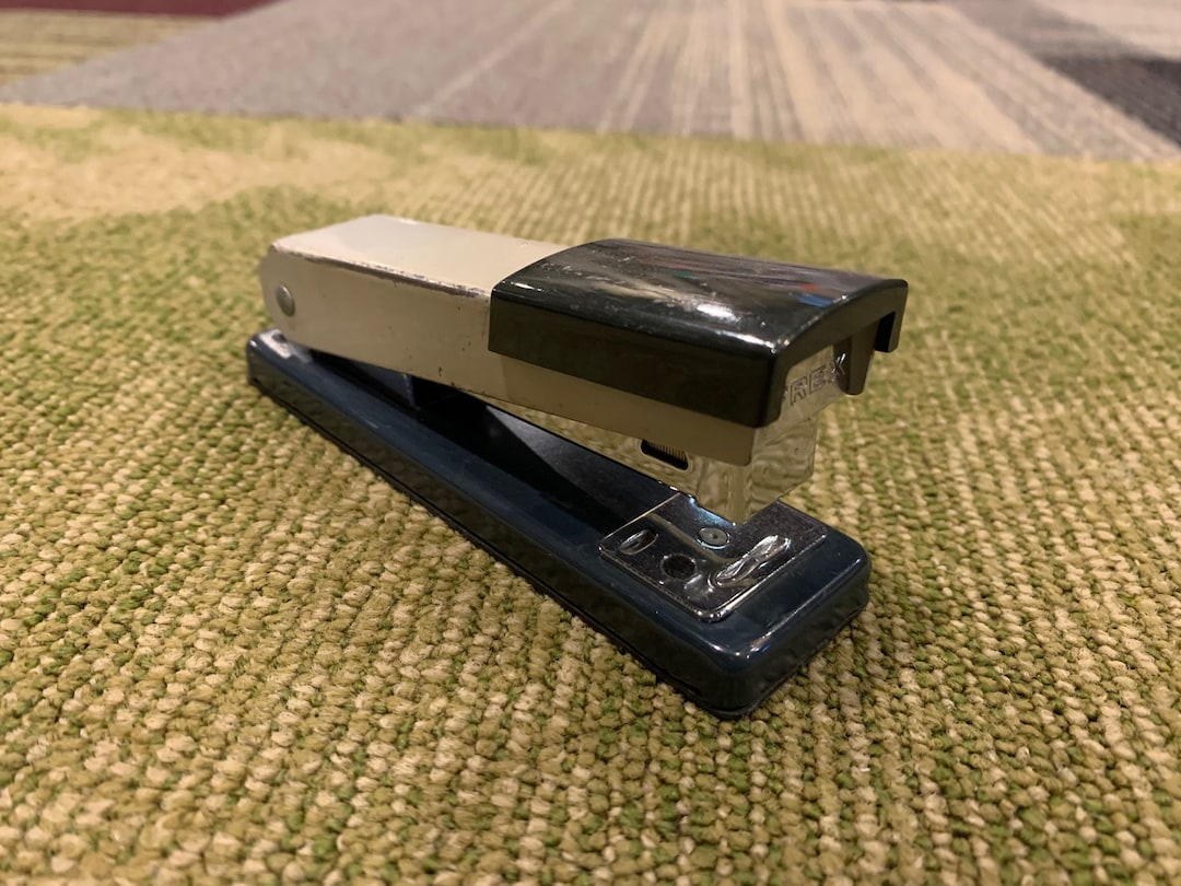 Vintage Desk Stapler Ofrex Anglia II Great Britain Mid Century Modern