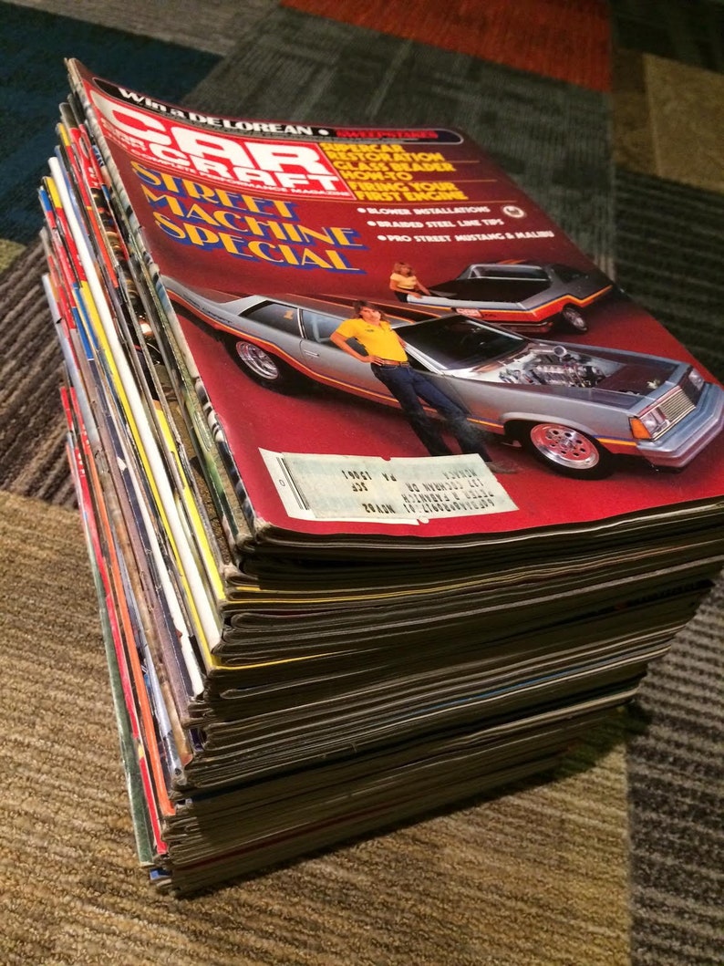 Vintage Car Craft Magazine Collection 54 Issues Early to Mid Etsy