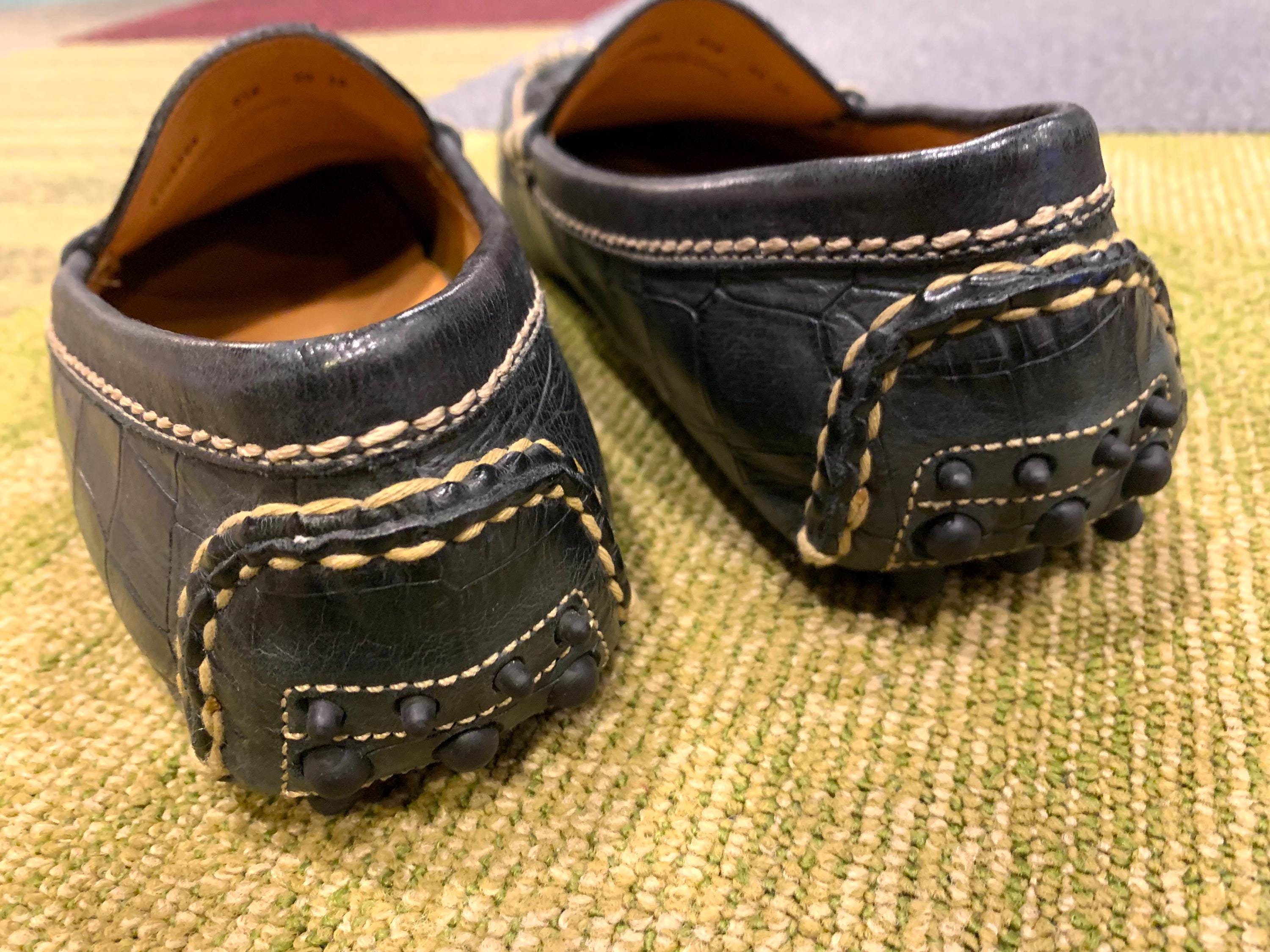 Martin Dingman Driving Shoes Penny Loafers Mens Size 8.5  display picture 2