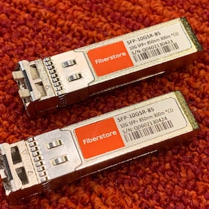 Fiberstore SFP-10GSR-85 Transceiver Modules Networking Home Business Server