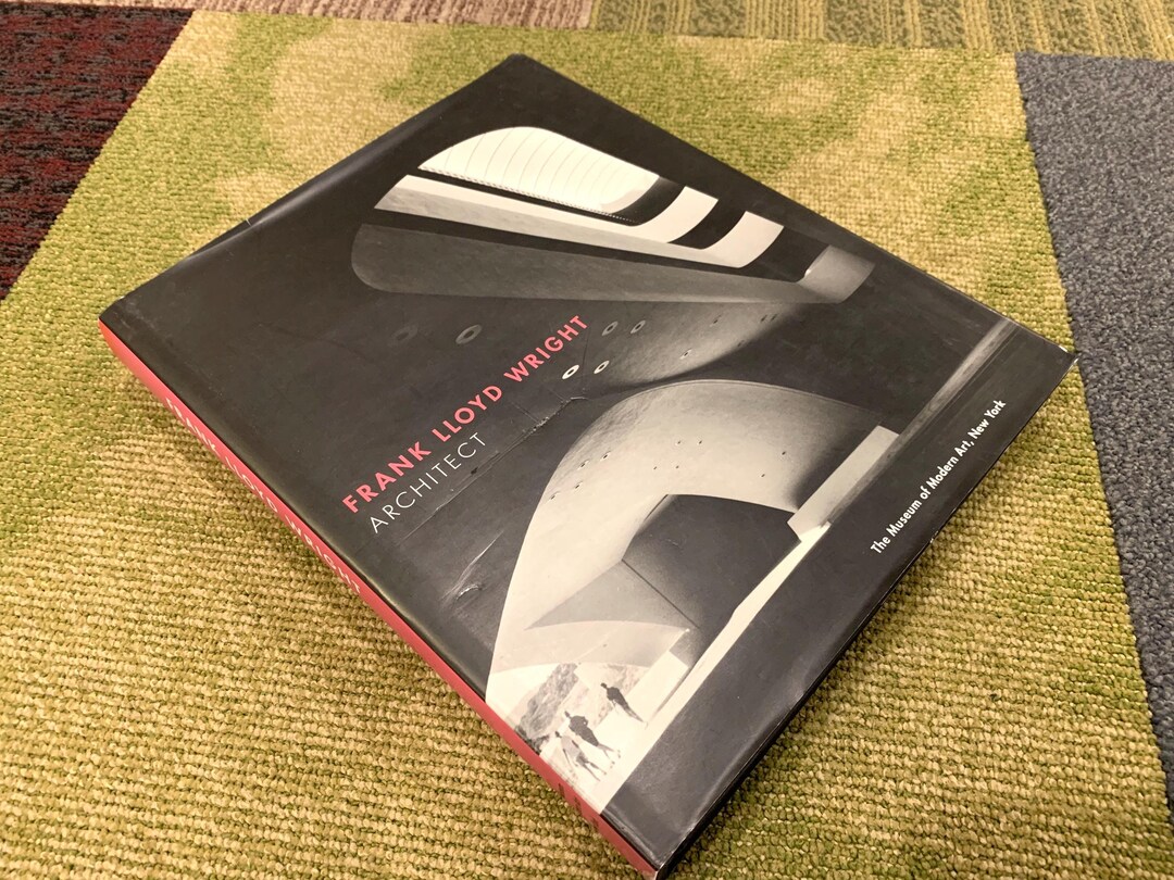 Vintage Frank Lloyd Wright Architect Hardcover Book 1994