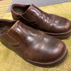 Dr. Martens Orson Mens Size 9 Slip on Shoes Dark Brown - Etsy display picture 1