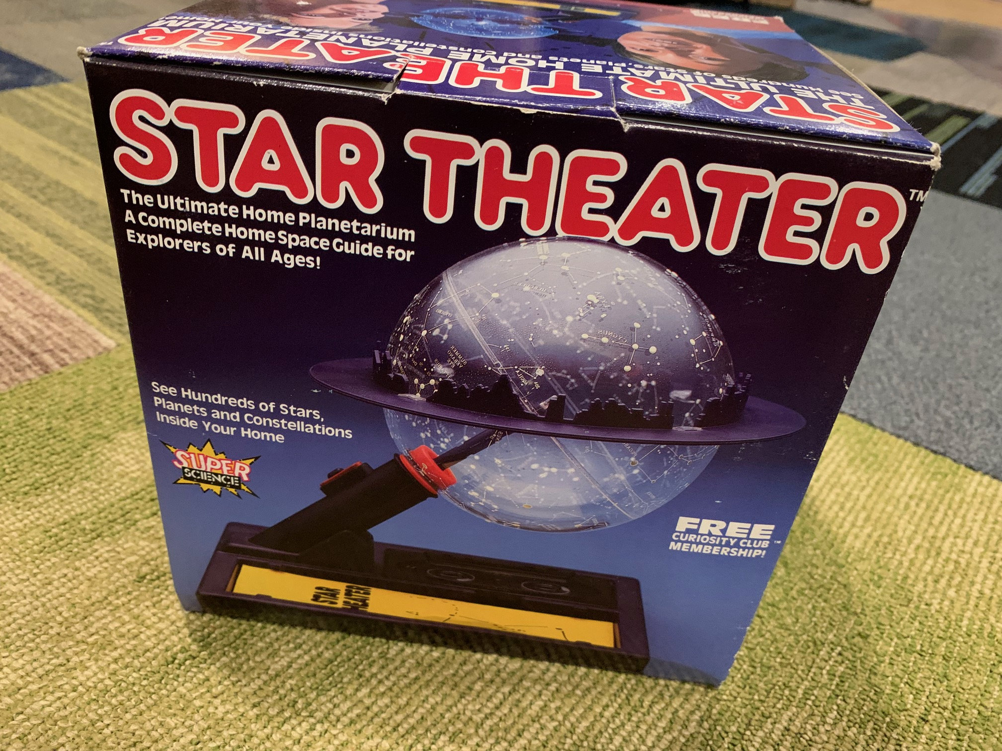 Vintage Star Theater 1992 Super Science Home Planetarium