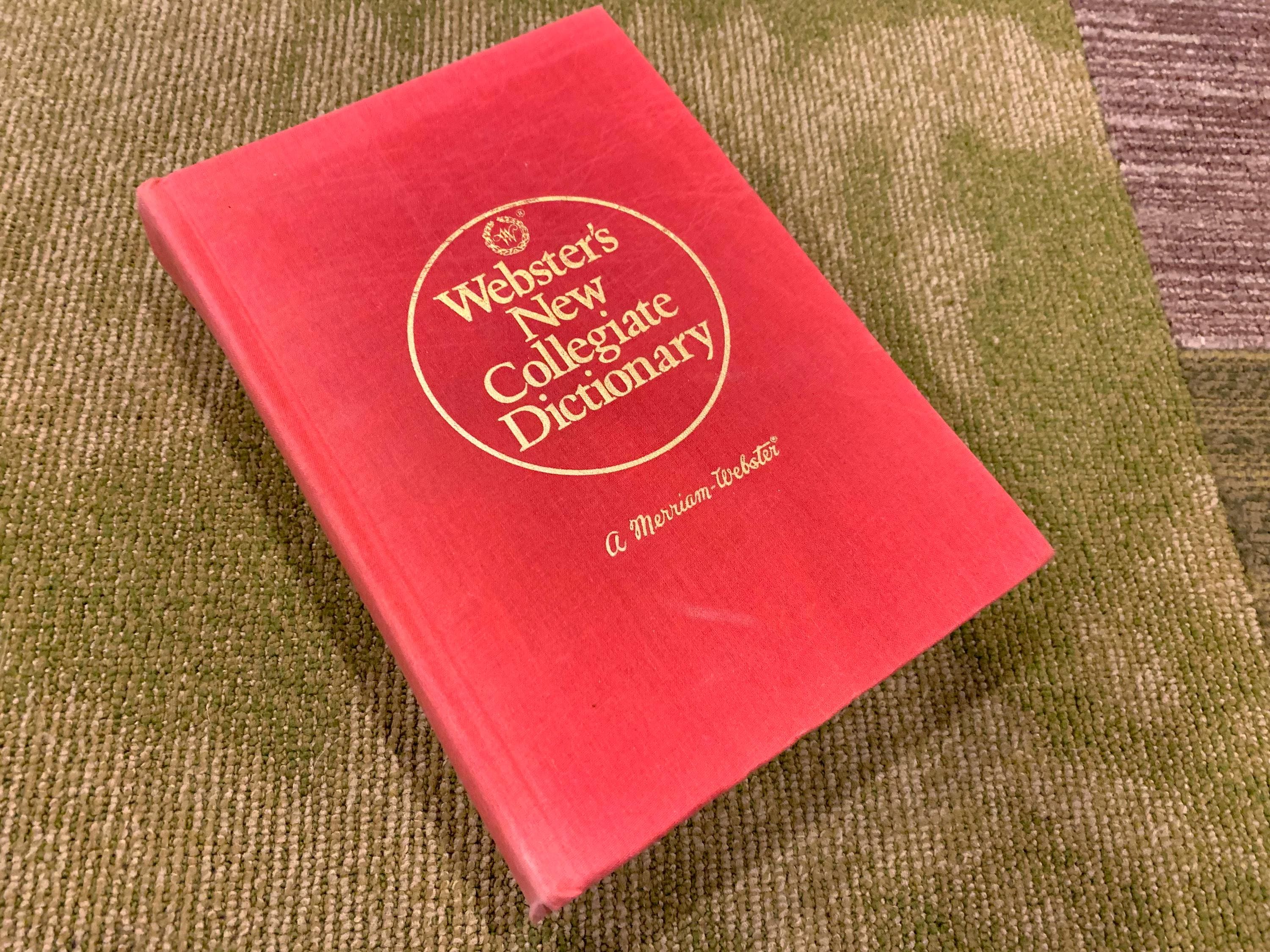 新年SALE【激レア】WEBSTER'S DICTIONARY 1959 1989 The New Lexicon Websters Dictionary Of English