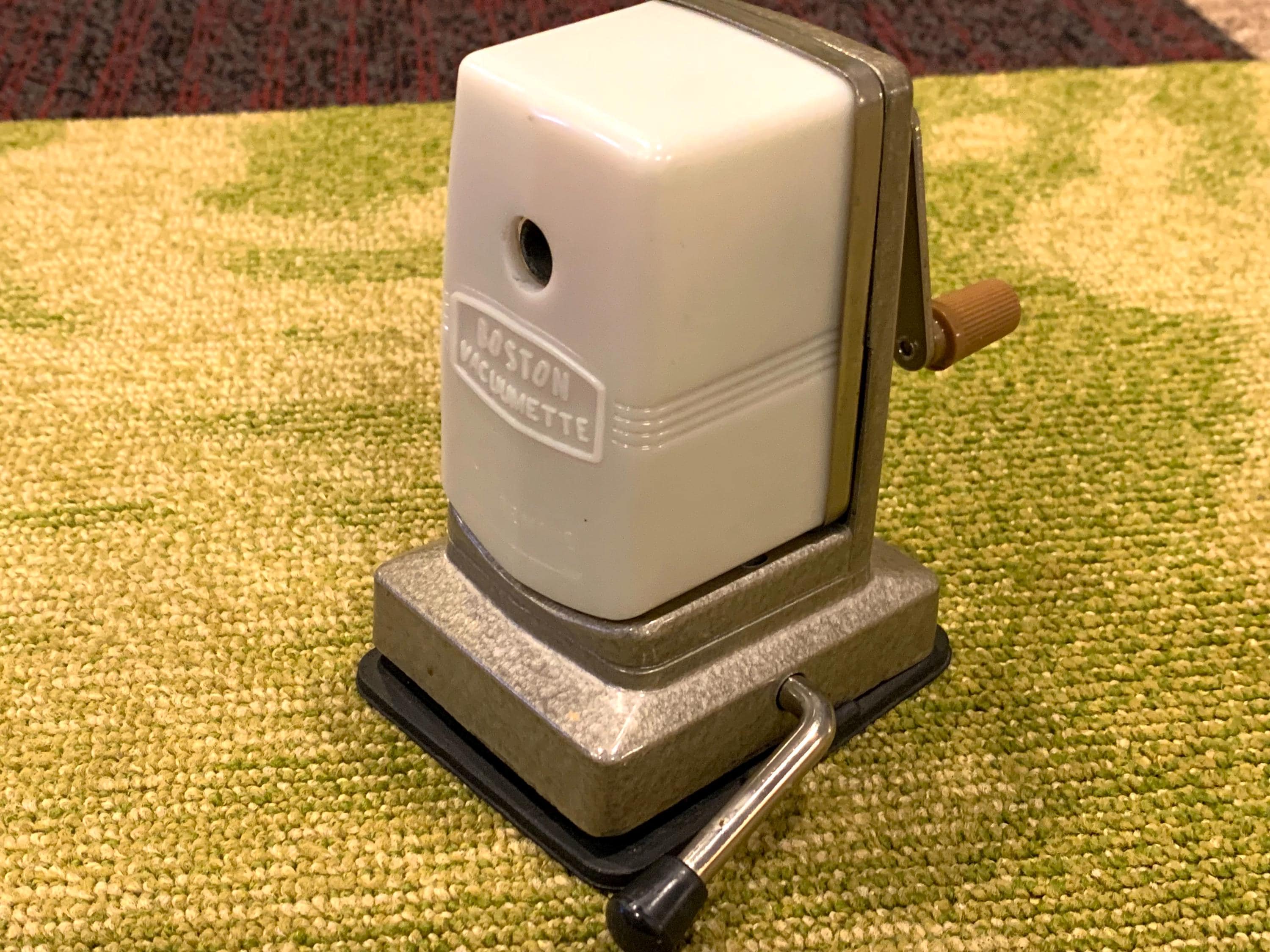 Vintage Boston Pencil Sharpener - Etsy