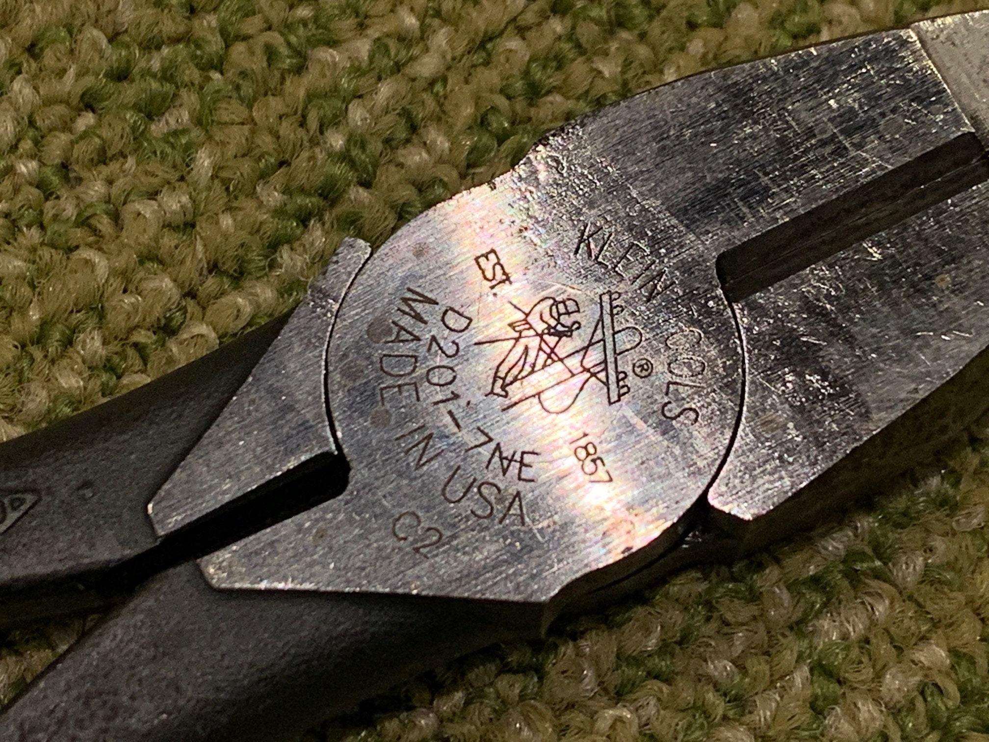 Vintage Klein Linesman Pliers D2017NE Klein Tools with Etsy