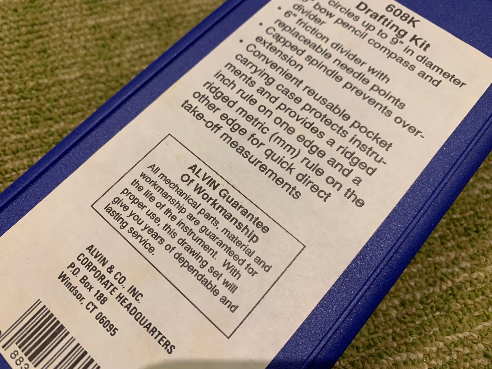 Vintage ALVIN Drafting Kit 608K New Old Stock West Germany Etsy