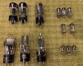 Vintage HAM Radio Vacuum Tubes Lot RCA Westinghouse National Union General Electric