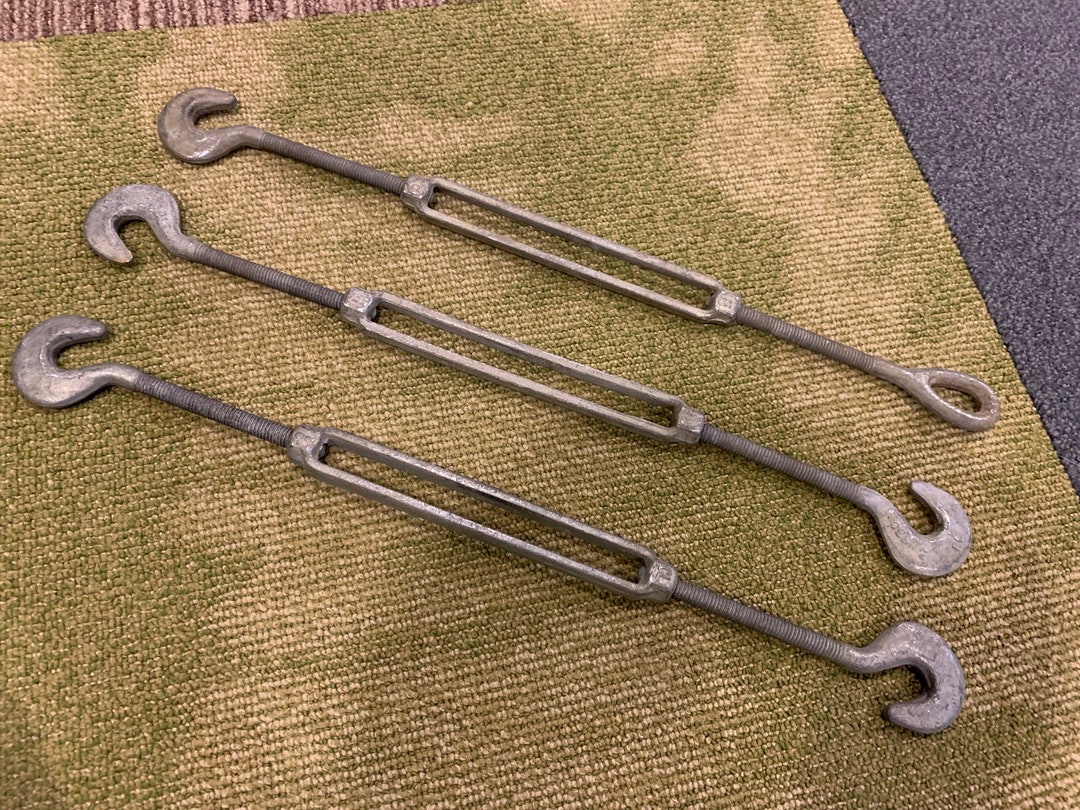 Vintage 18 Inch Turnbuckles Farmhouse Rustic Industrial Decor Hardware