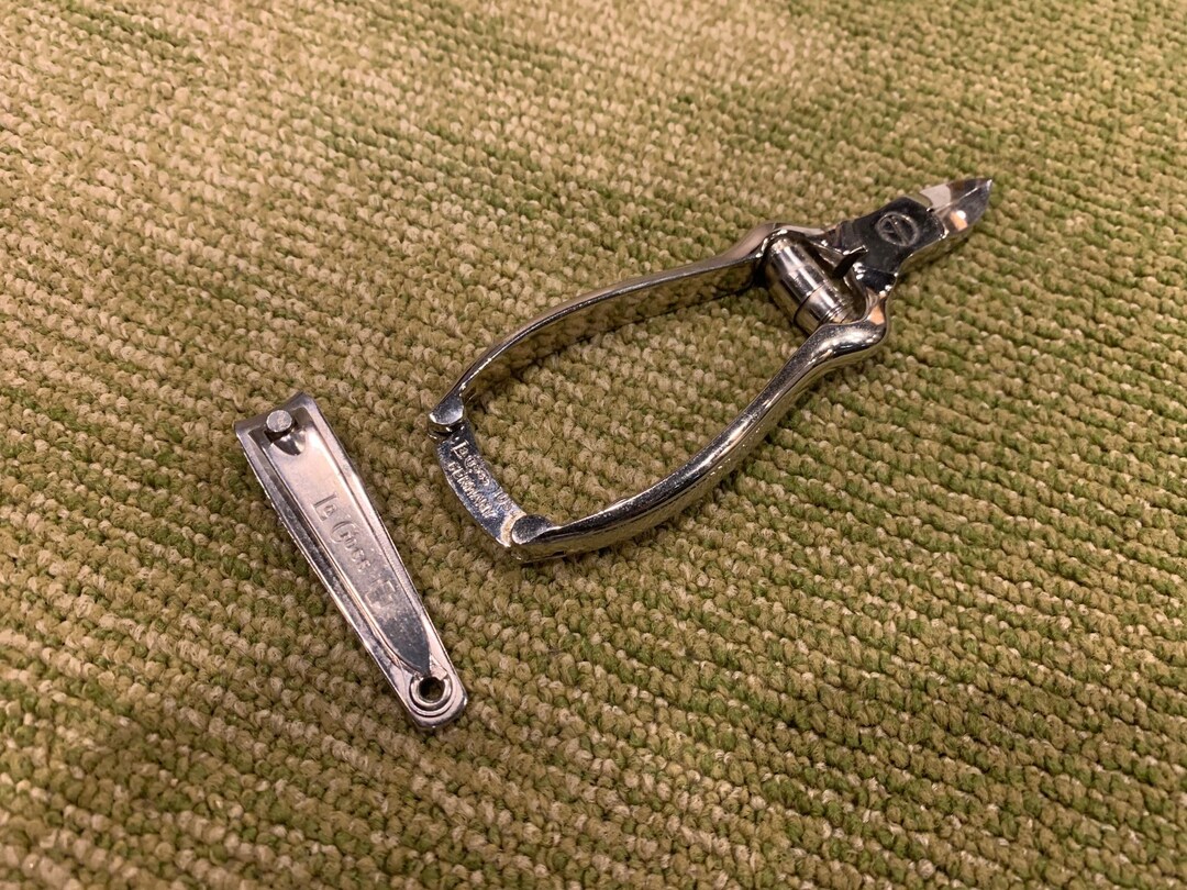Vintage La Cross Stainless Steel Toe and Nail Clippers Set Germany Etsy