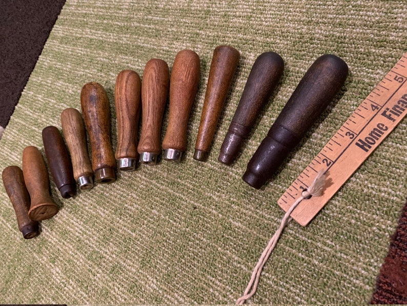 Vintage Wood Handle Tools Collection Wood Handle Files & Rasps Etsy