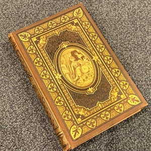 Vintage Gedichte by Ferdinand Freiligrath Hardcover Book 1884 Germany German Poetry