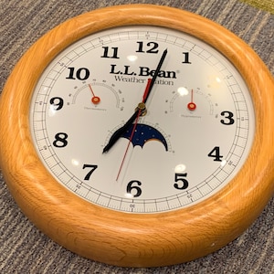 L.L.BeanLLビーンウェザーステーション壁掛け時計アメリカ製
