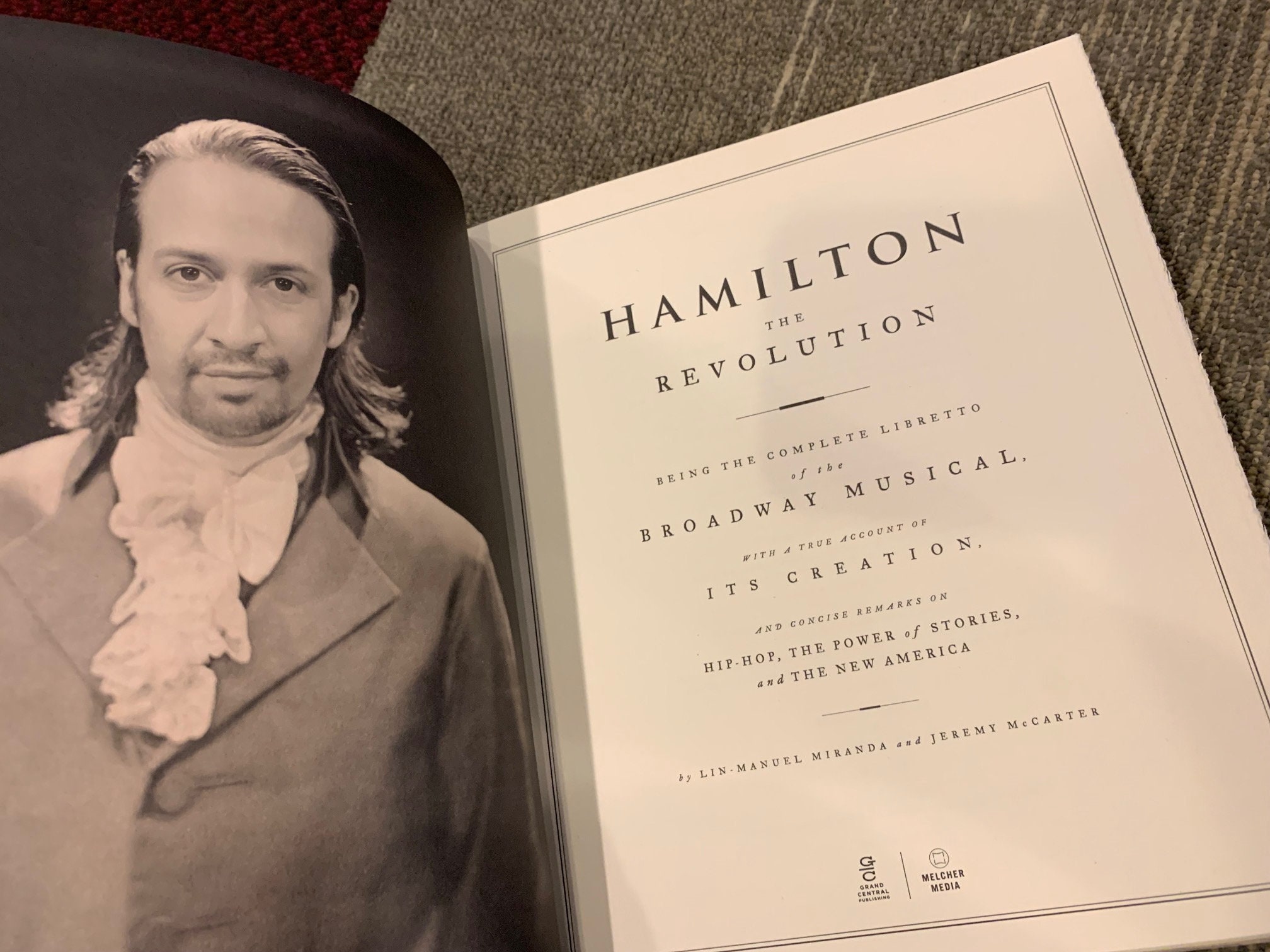 Hamilton the revolution hardcover cheap