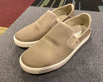 OluKai Men\'s Tan Mesh Slip-On Loafers 10557_829_main?$main_detail_700$ main image 2