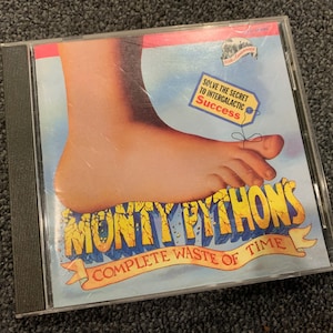 Vintage Monty Python's Complete Waste of Time CD-Rom Windows PC Multimedia Compact Disc 1994 I Love the 90s!