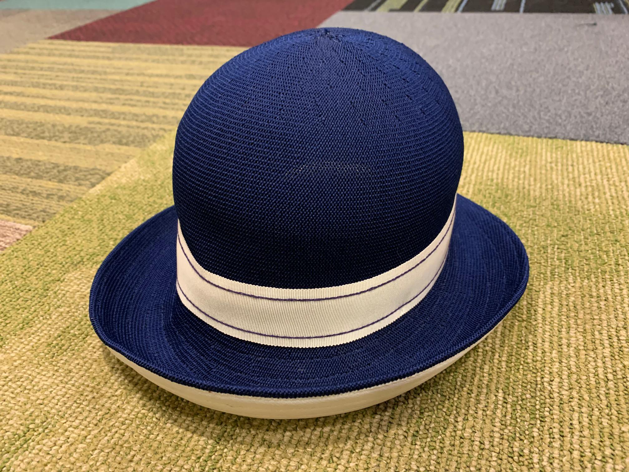 Kangol Zephyr Faye Blue Woven Hat elegant women’s unique breathable Vintage Kangol Design Zephyr Rimini Womens Bucket Hat Royal  main image 4