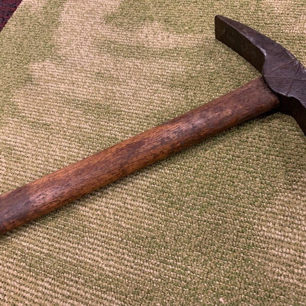 Vintage Bricklayer Mason Rock Pick Brick Pointing Masonry Tools Prospector Geologist Mining Archeologist