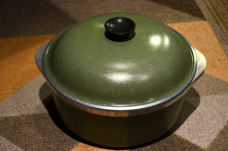 Club Aluminum Vintage Cookware 10 Avocado Green 4 qt. Etsy