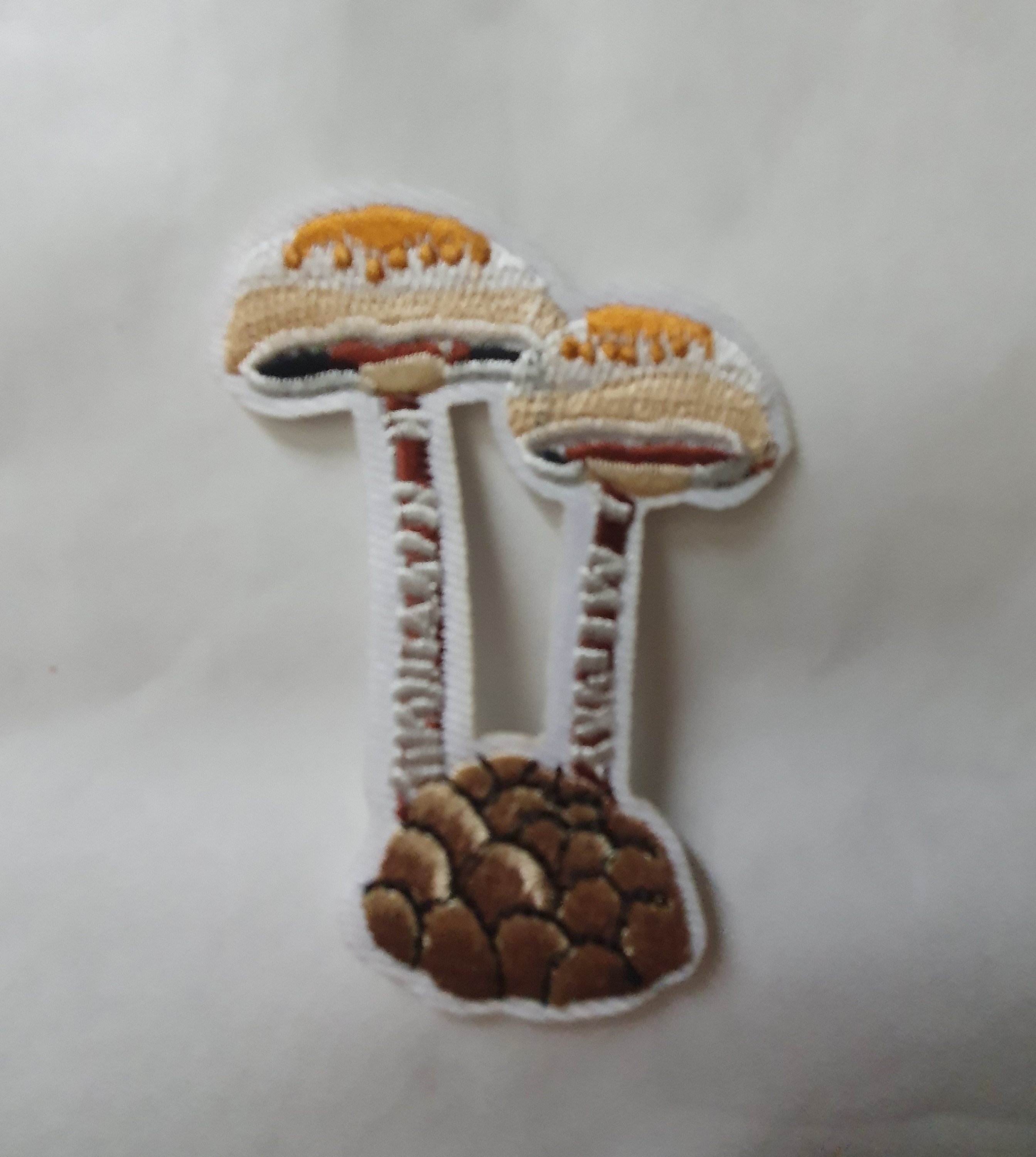 Mushroom W/ Daisies Patch Cottagecore Botanical Iron on Patches