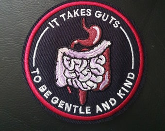 Morrissey inspirierte Texte Be Kind gesticktes Eisen auf Applikation Motiv Aufnäher