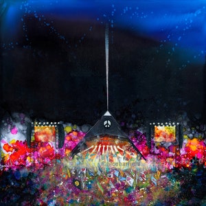 New for 2023 &#39;Maybe I&#39;m amazed&#39; Paul McCartney @ Glastonbury Festival print (Unofficial)