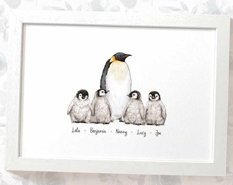 Penguin Gift Etsy