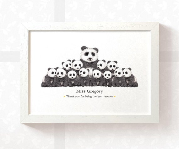 Panda Print Cadeaux de fin de trimestre, meilleurs cadeaux pour