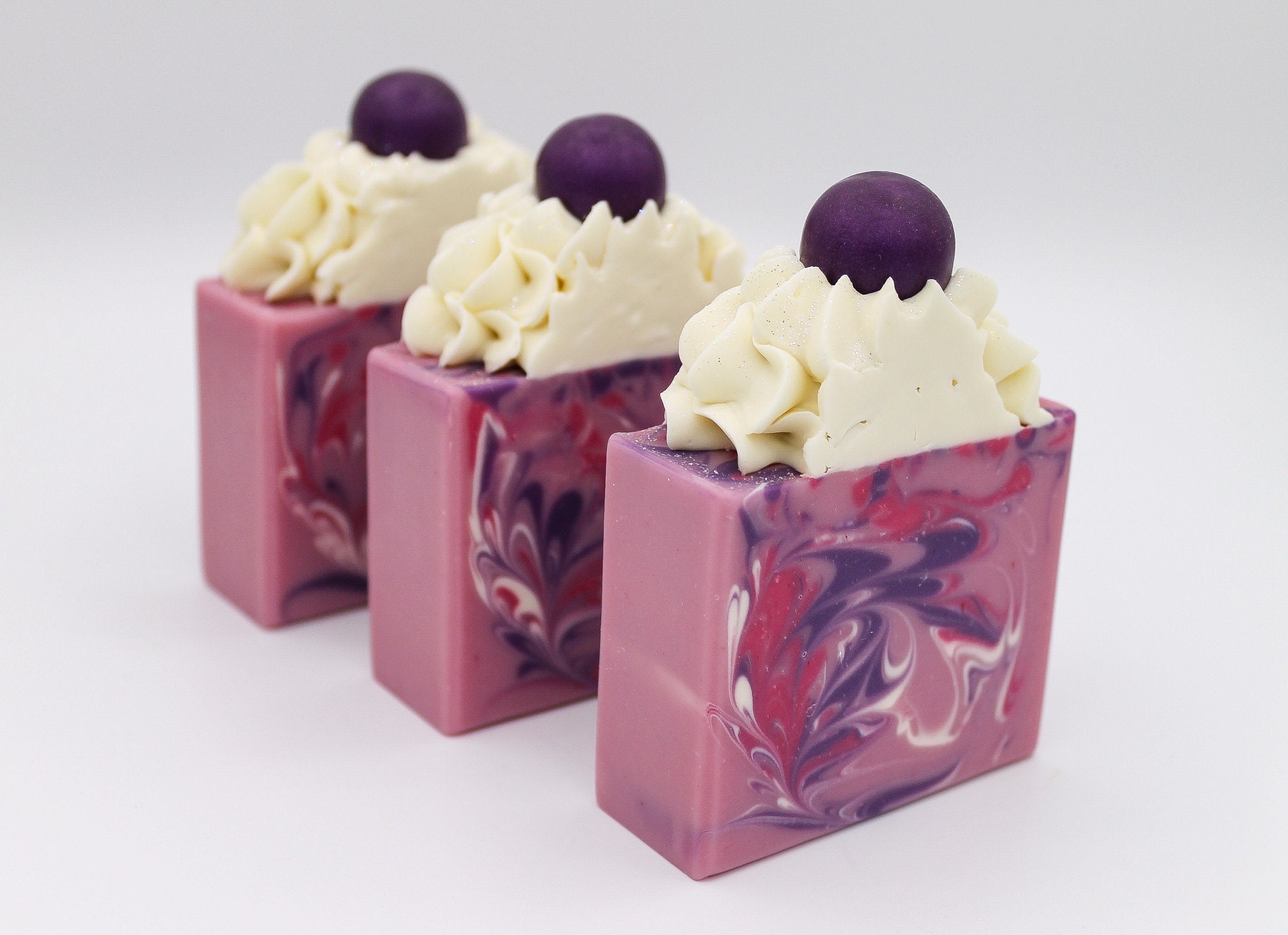 Black Cherry Soap Cold Process Soap Bar Handmade Artisan Etsy Canada