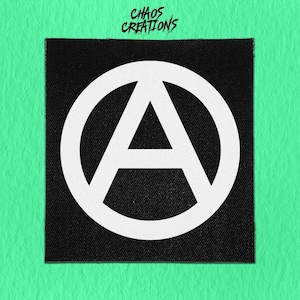 Sew On Punk Patch - Anarchy A