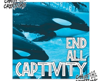Sticker Pack or Single - End All Captivity