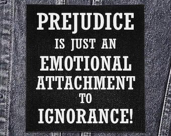Sew On Punk Patch - Prejudice