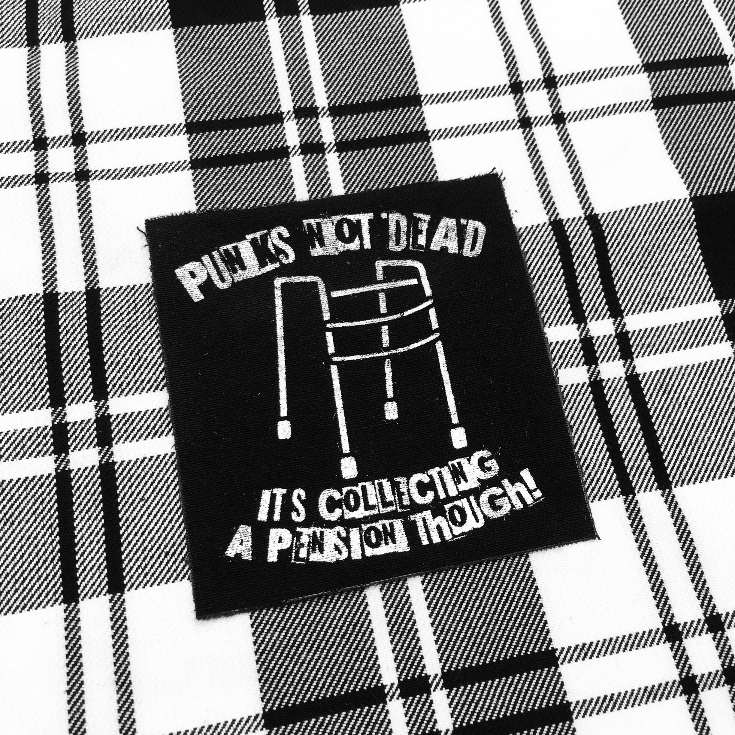 Punks Not Dead Punk Patch Punk Vest Battle Jacket Punk Etsy