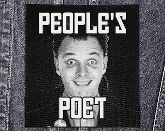 Sew On Punk Patch - People's Poet