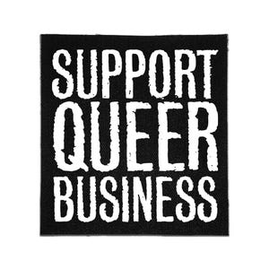 Sew On Patch - Support Queer Business