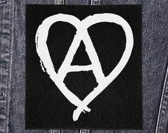 Sew On Patch - Anarchy Heart
