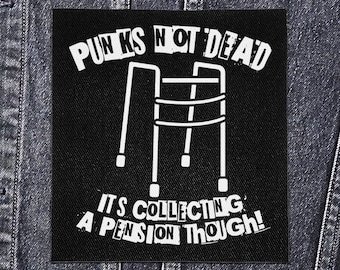 Sew On Punk Patch - Pension Punks