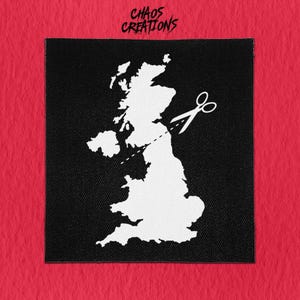 Opnaaiende punkpatch - Schotse onafhankelijkheid