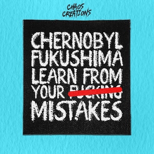 Toppa punk da cucire - Errori del nucleo