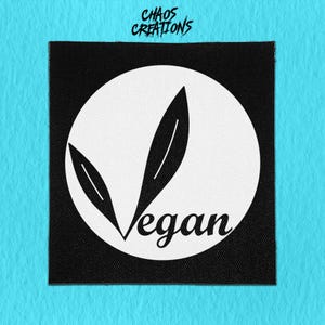 Sew On Patch | Vegan | Crust Punk | Progressive Patches | Battle Jacket