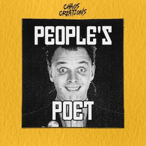 Sew On Punk Patch - People's Poet
