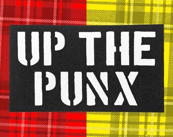 Punk Patch | Up the Punx | Patches for Jackets | Battle Jacket | Punk Vest | Crust Punk