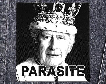 Sew On Patch - Parasite King Charles