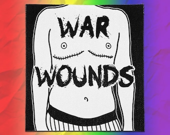 Punk Patches - War Wounds | Queer Patch
