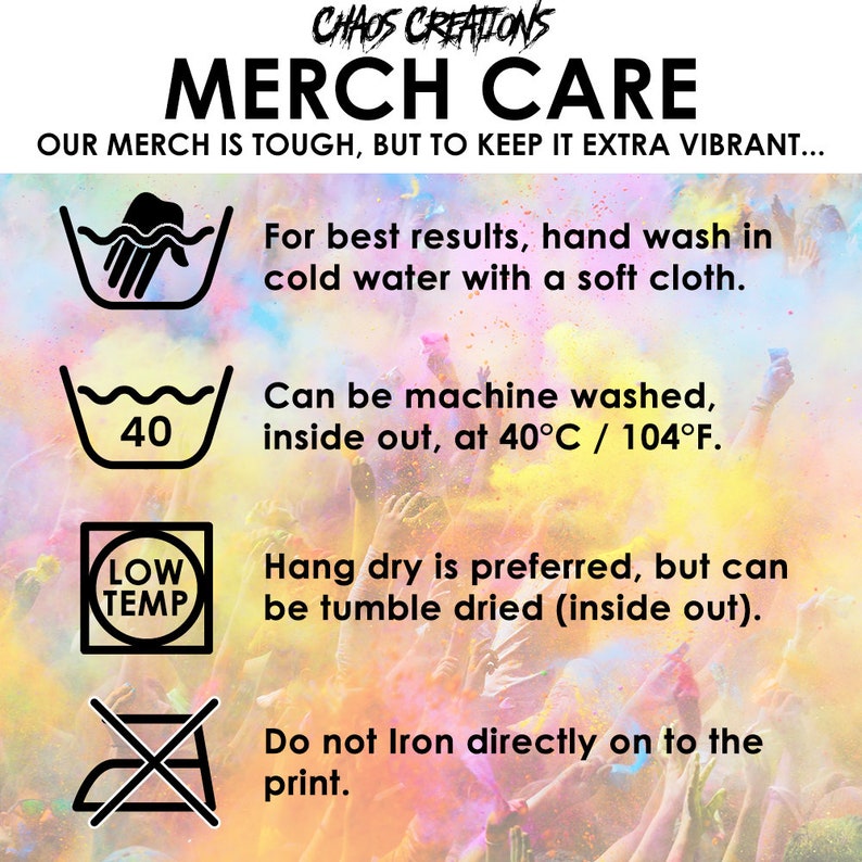 a poster with instructions on how to wash clothes